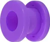 Ohr Flesh Tunnel Piercing Acryl Screw on Purple UV Produktbild-Vorschau 1