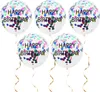 Oblique Unique Konfetti Luftballon Set Happy Birthday für Produktbild-Vorschau 1