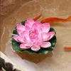 Ninfea Artificiale Fiore di Loto Galleggiante Per Acqua Anteprima dell’immagine prodotto 9