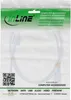 InLine USB 2.0 Kabel, A an B, weiß / gold, mit Ferritkern, Produktbild-Vorschau 2