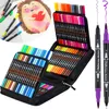 100 Farben Filzstifte Dual Brush Pen Set mit Doppelspitze, Produktbild-Vorschau 1