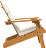 vidaXL Adirondack-Gartenstuhl mit Kissen Massivholz Akazie Produktbild-Vorschau 5