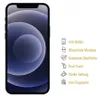 A smartphone screen protector with feature icons and text. Produktbild-Vorschau