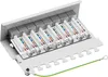 ProfiPatch  Cat.6a Patchpanel Verteilerfeld 8 Port Produktbild-Vorschau 4