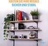 BOOMET Regalträger 1-reihig für Wandschienen · 2 Farben · Produktbild-Vorschau 5