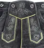 Premium Deluxe Lederhose Herren Tracht Kneelength Produktbild-Vorschau 3