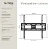 tectake® TV Wandhalterung für 26 - 75 Zoll (66 - 191 cm) Produktbild-Vorschau 5