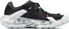 Schwarz-weißer Zustiegsschuh für Damen; Modell "Hueco Knit II Low" von Mammut; mit flexibler Sohle und schnürbarem Design. Produktbild-Vorschau