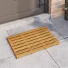 vidaXL Badmatten, 2 stuks, naturel, 56 x 37 cm, massief Productafbeelding-voorbeeld 3