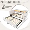 LVHOM Tagesbett ausziehbar 90/180x190cm mit Stauraum und Produktbild-Vorschau 8
