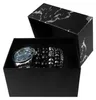 Herrenarmbanduhr 5 Armbänder Geschenkset Produktbild-Vorschau 4