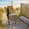 Klappbarer Strandwagen aus Stahl Beach Produktbild-Vorschau 4