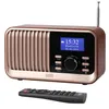 Radio FM DAB ricaricabile retrò Bluetooth USB telecomando - Anteprima dell’immagine prodotto 1