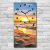 Wanduhr aus Glas – 30x60 cm - Glasbild - Glasuhr - Produktbild-Vorschau 2