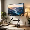 FATIVO TV Stojan s nastavitelnou výškou – Stojan na TV pro Náhled obrázku produktu 9