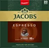 The image shows the packaging of Jacobs Espresso Intenso coffee capsules. Náhled obrázku produktu