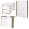 roba Kinderzimmer Set 3-teilig Malo - Gitterbett 70 x 140 Produktbild-Vorschau 2