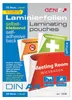 GENIE Laminiertaschen 25 A4 selbstklebend 80 Mic. Produktbild-Vorschau 1