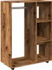 vidaXL Věšák na oblečení vzhled starého dřeva 80x40x110 cm Náhled obrázku produktu 1