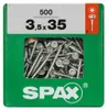 Spax Universalschrauben 3.5 x 35 mm TX 20 - 500 Stk. Produktbild-Vorschau 1