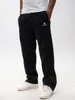 Herren Baggy  Jogginghose Schwarz GOOD LUCK Wide Loose Produktbild-Vorschau 2