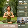 RE:SPORT Yogamatte Olivgrün 183x61cm Fitnessmatte Produktbild-Vorschau 4