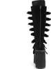 A single black boot shown from the back against a white background. Náhľad obrázku produktu