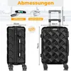 KESSER® Reisekoffer | Koffer ABS Hartschalenkoffer mit Produktbild-Vorschau 2