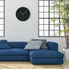 Nástěnné hodiny bez tikání ECO1 30cm, černé Obývací pokoj, Náhled obrázku produktu 2