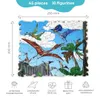 Ulanik Holzpuzzle "Fliegende Dinosaurier" Produktbild-Vorschau 2