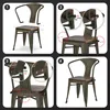 2er-Set CALIFORNIA ARM-S | Tolix Stuhl | Rost Matt | Metall Produktbild-Vorschau 9