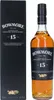 A bottle of Bowmore 15 Year Old Islay Single Malt Scotch Whisky and its presentation box. Produktbild-Vorschau