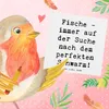 Mr. & Mrs. Panda Grußkarte Spruch Fische Schwarm - Weiß - Produktbild-Vorschau 5