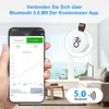 2er Set Bluetooth Thermometer Hygrometer, Mini Thermometer Produktbild-Vorschau 3