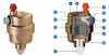 A brass automatic air vent with a cutaway diagram showing its internal components. Produktbild-Vorschau