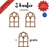 Eisenfenster, Stallfenster Kirchenfenster Rundbogen, Produktbild-Vorschau 2