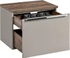 Waschtischunterschrank 60cm PUEBLA-56-TAUPE in taupe mit Produktbild-Vorschau 1