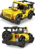 Wange Supercar Bausatz Jeep gelb kompatibel 122 Teile Produktbild-Vorschau 3