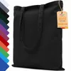 EllaTex Baumwolltasche 28x32 cm – Stoffbeutel aus 100% Produktbild-Vorschau 1