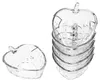 6x Erdbeerschale STRAWBERRY 180ml aus Glas Früchte-Relief Produktbild-Vorschau 2