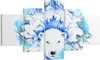 Bild auf Leinwand - Leinwandbild - Bär Eis Winter Arktis - Produktbild-Vorschau 1