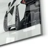 DEQORI Glasbild Echtglas 60x30 cm 'Sportliches Auto' Produktbild-Vorschau 5