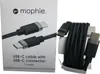 Mophie Cavo da USB-C a USB-C da 1 metro - nero Anteprima dell’immagine prodotto 2