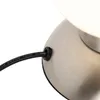 Stolná lampa LED - biela - niklové farby - sklo - 4-cestný Náhľad obrázku produktu 5