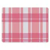 MuchoWow® Mauspad Mousepad Kariert - Rosa - Muster 23x19 cm Produktbild-Vorschau 1