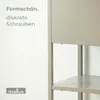 osoltus Pflanzkasten Raumteiler cube Warmgrey Grau Konsole Produktbild-Vorschau 6