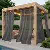 Outdoorvorhänge Wasserdicht Transparent Vorhang mit Produktbild-Vorschau 1