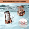 2-in-1 Damen Gesichtshaarentferner wiederaufladbar mit LED Produktbild-Vorschau 5