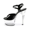 ASPIRE-609 Damen Sandale von Pleaser, Schwarz Transparent , Produktbild-Vorschau 3