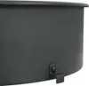 vidaXL BBQ Rotisserie Ring Set 57 cm noir Voir les images du produit 3